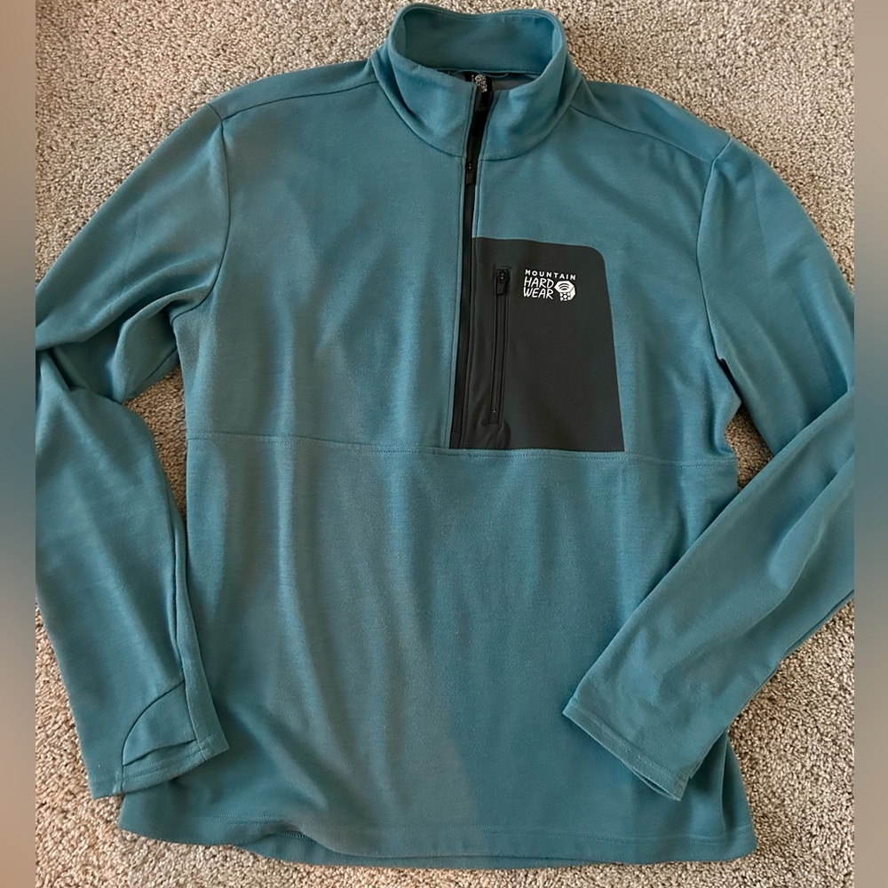 Mountain Hardwear, 1/2 Zip, Lg